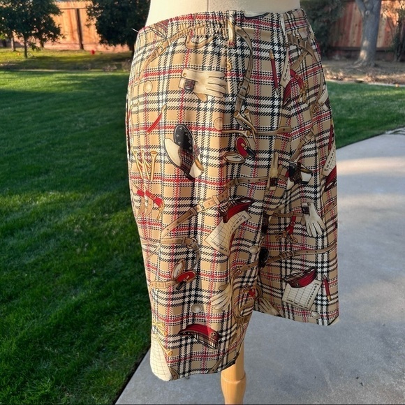 Vintage Tee Time Graphic Golf Shorts | Size 12 | Made in the USA - Picture 5 of 8